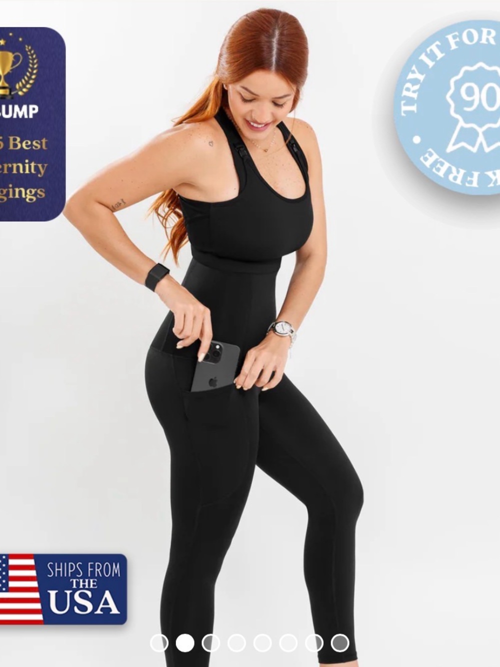 BabyBub’s postpartum recovery leggings (7/8 length) - Picture 5 of 7